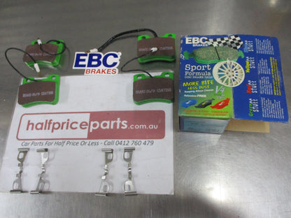 EBC Greenstuff Front Disc Brake Pad Set Suits Peugeot 106 New Part