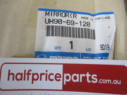 Mazda BT-50 Genuine Drivers Right Hand Mirror Base New Part