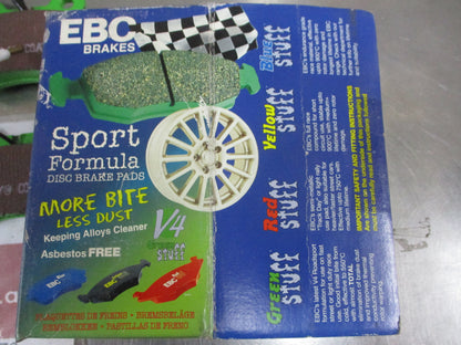 EBC Greenstuff Front Disc Brake Pad Set Suits Peugeot 106 New Part