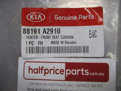 Kia Cerato Genuine Front Leather Seat Cushion Heater New Part