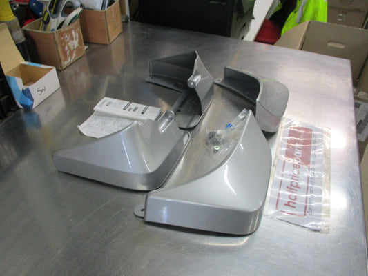 Suzuki Swift RS415 Genuine Front And Rear (Silky Silver) Mud Flap set New Part