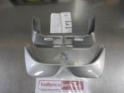 Suzuki Swift RS415 Genuine Front And Rear (Silky Silver) Mud Flap set New Part