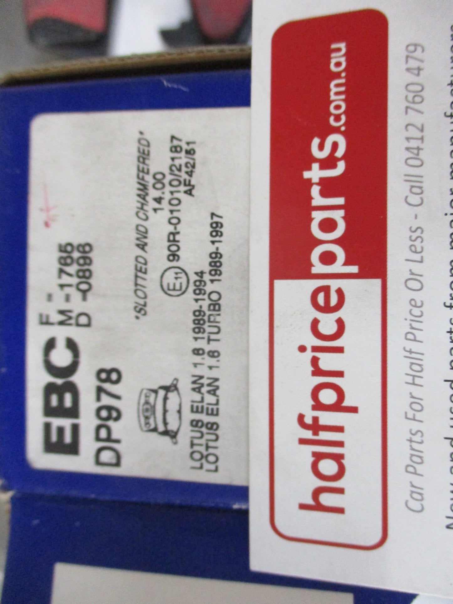 EBC Rear Disc Brake Pad Set Suits Lotus Elan New Part