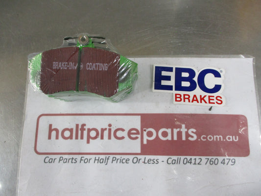 EBC Greenstuff Front Disc Brake Pad Set Suits Audi 100-80-90-Coupe/Ford Escort/VW Passat New Part