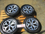 Subaru OutBack Genuine Set 4 Alloy Wheels And Tyres Bridgestone Dueler H/P Used Part VGC