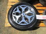 Subaru OutBack Genuine Set 4 Alloy Wheels And Tyres Bridgestone Dueler H/P Used Part VGC