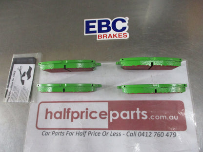 EBC Greenstuff Front Disc Brake Pad Set Suits Toyota Camry-Celica-Corolla-MR2-Starlet-Paseo-Tercel New Part