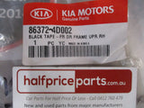 Kia Carnival Genuine Right Hand Front Door Black Out Tape New Part