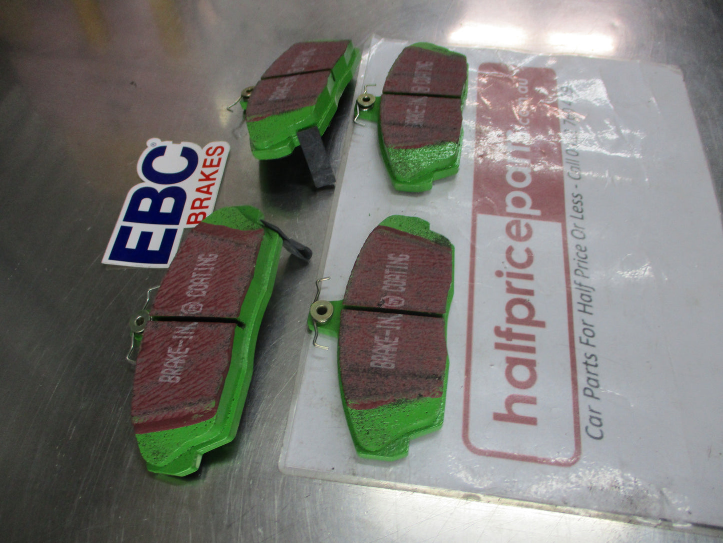 EBC Greenstuff Front Disc Brake Pad Set Suits Honda Civic-Concerto New Part