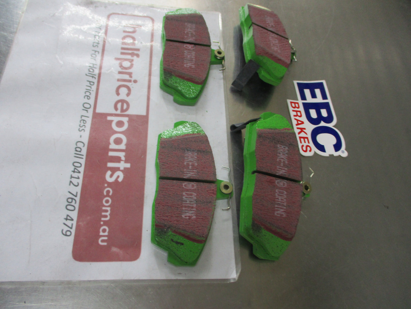 EBC Greenstuff Front Disc Brake Pad Set Suits Honda Civic-Concerto New Part