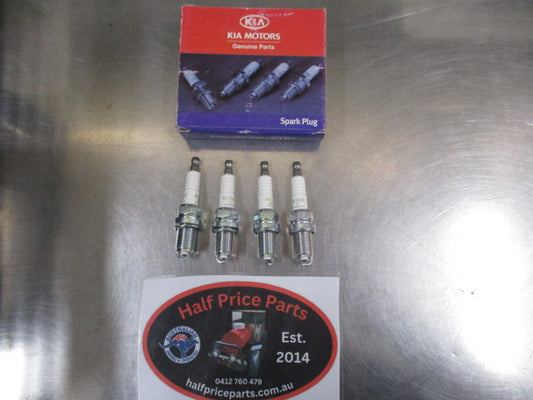 Kia Sportage Genuine Set Of 4 Spark Plugs New Part