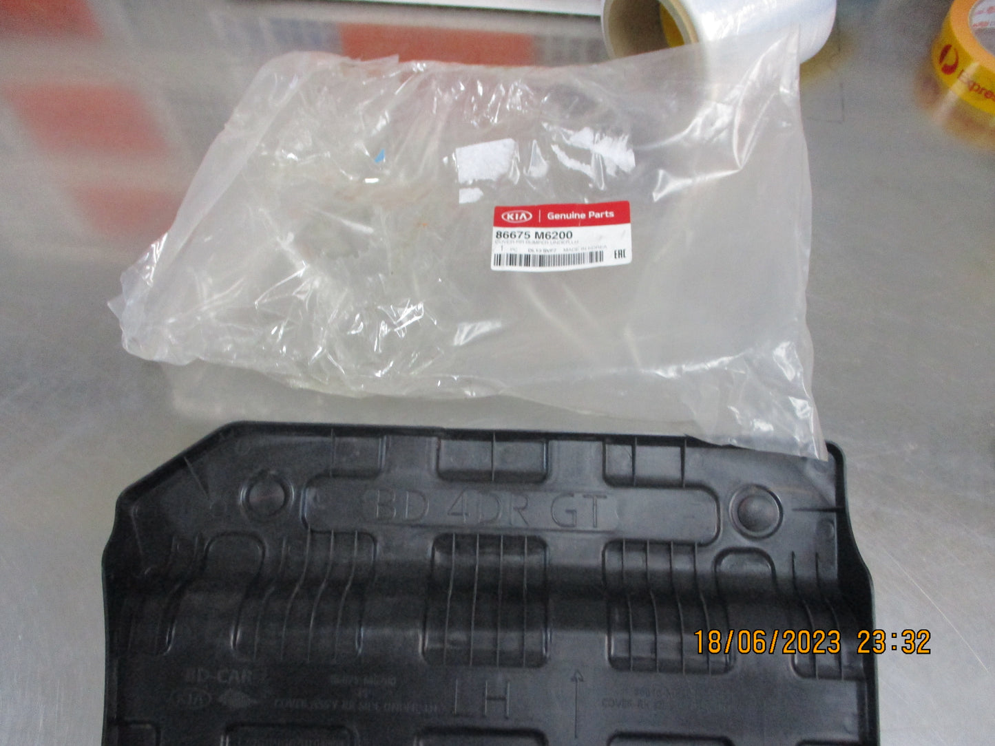 Kia Cerato Genuine Left Hand Rear Under Bumper Cover New Part