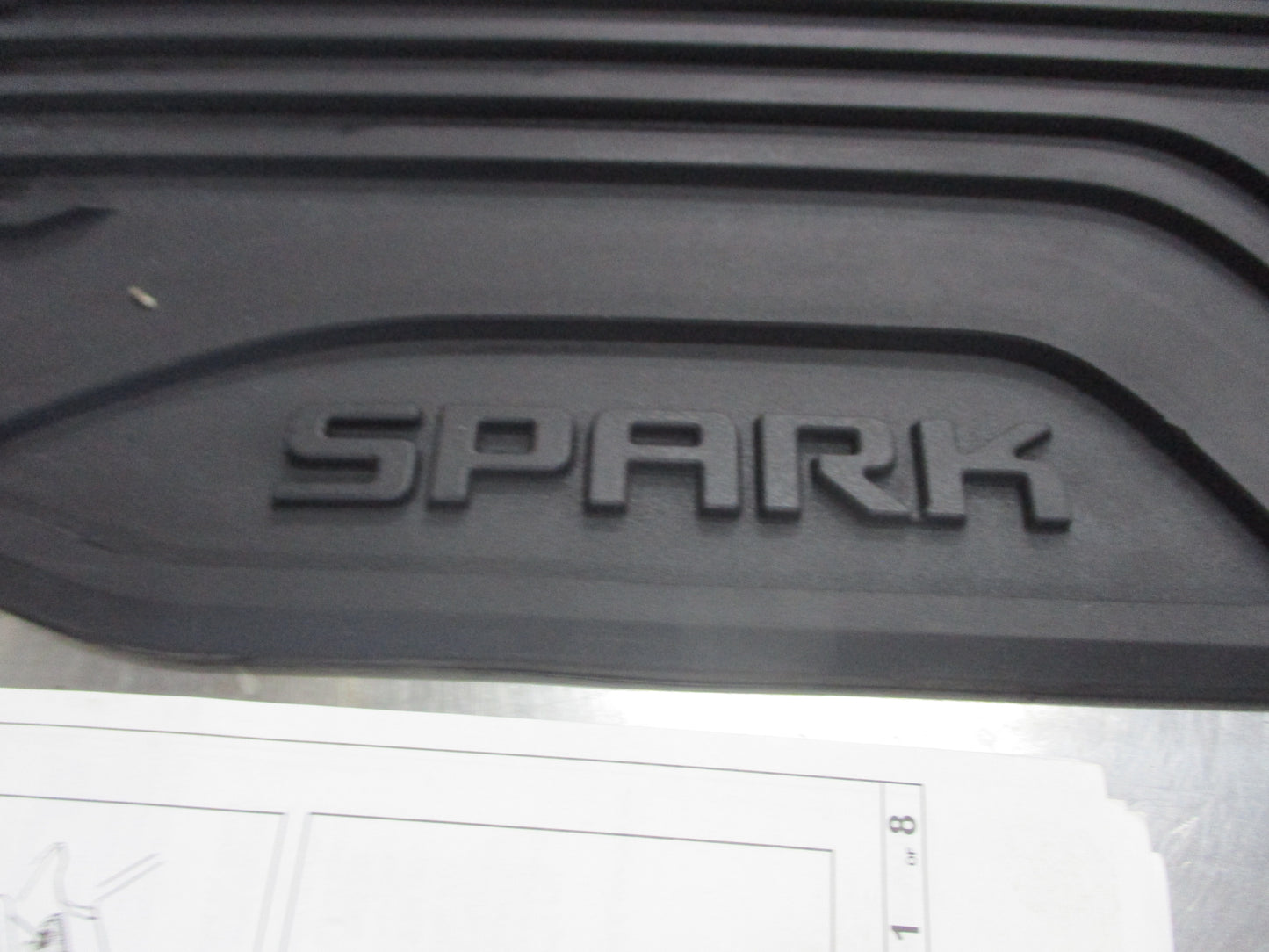 Holden MP Spark Genuine Front Allweather Rubber Mat Set New Part