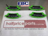 EBC Greenstuff Rear Disc Brake Pad Set Suits Nissan Pathfinder R51 New Part