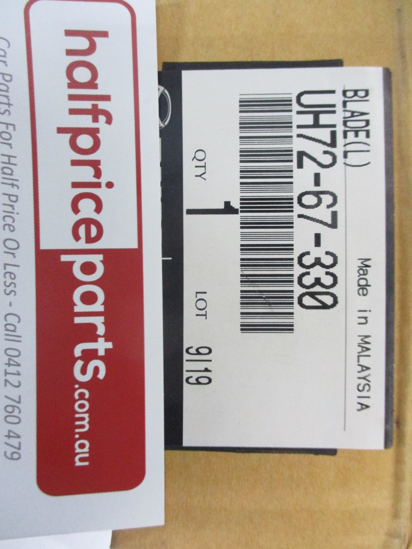 Mazda BT-50 Genuine Passenger Replacement Wiper New Part