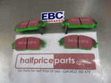 EBC Greenstuff Front Disc Brake Pad Set Suits Honda Civic-Integra-Prelude New Part