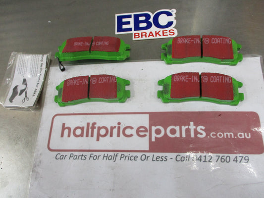 EBC Greenstuff Rear Disc Brake Pad Set Suits Mazda 626/Mitsubishi Galant-Eclipse-Pajero New Part