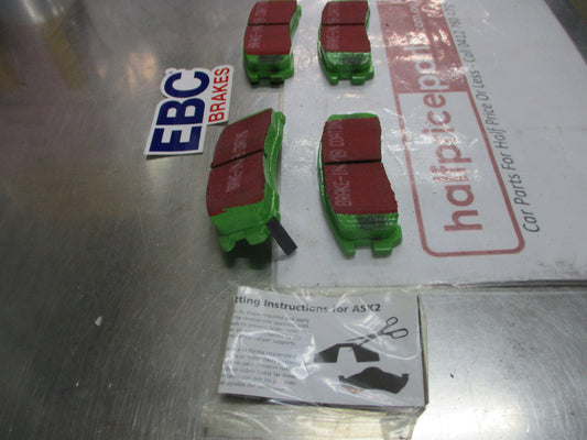 EBC Greenstuff Rear Disc Brake Pad Set Suits Mazda 626/Mitsubishi Galant-Eclipse-Pajero New Part