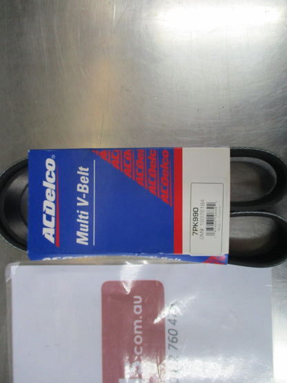 ACDelco Genuine 7 Ribbed V-Belt To Suit RC Colorado / D-Max / BT-50 New Part