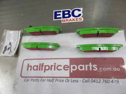 EBC Greenstuff Rear Disc Brake Pad Set Suits Mazda 626/Mitsubishi Galant-Eclipse-Pajero New Part