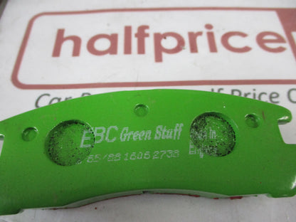 EBC Greenstuff Rear Disc Brake Pad Set Suits Mazda 626/Mitsubishi Galant-Eclipse-Pajero New Part
