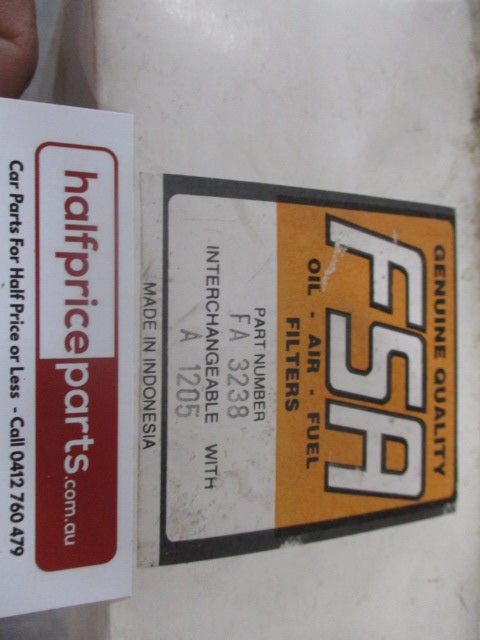 FSA Air Filter Suits Ford Econovan/Mazda E-Series New Part