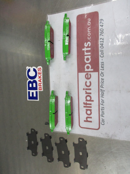 EBC Greenstuff Rear Disc Brake Pad Set Suits Nissan Pulsar-Qashqai-X-Trail/Renault Koleos/Suzuki Grand Vitara New Part