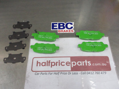 EBC Greenstuff Rear Disc Brake Pad Set Suits Nissan Pulsar-Qashqai-X-Trail/Renault Koleos/Suzuki Grand Vitara New Part