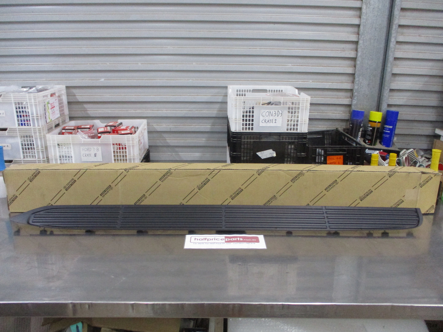 Toyota Landcruiser 300 Series Genuine Right Hand Side Step Plate New Part