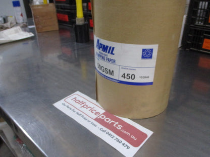 APMIL Brown Automotive/Craft Wrapping Paper Roll 50GSM 300mm X 450 Meters Long New Part