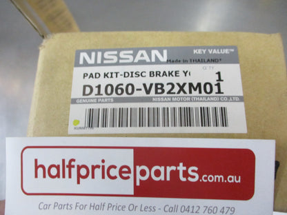 Nissan Y61 Patrol Genuine Front Brake Pad Set New Part