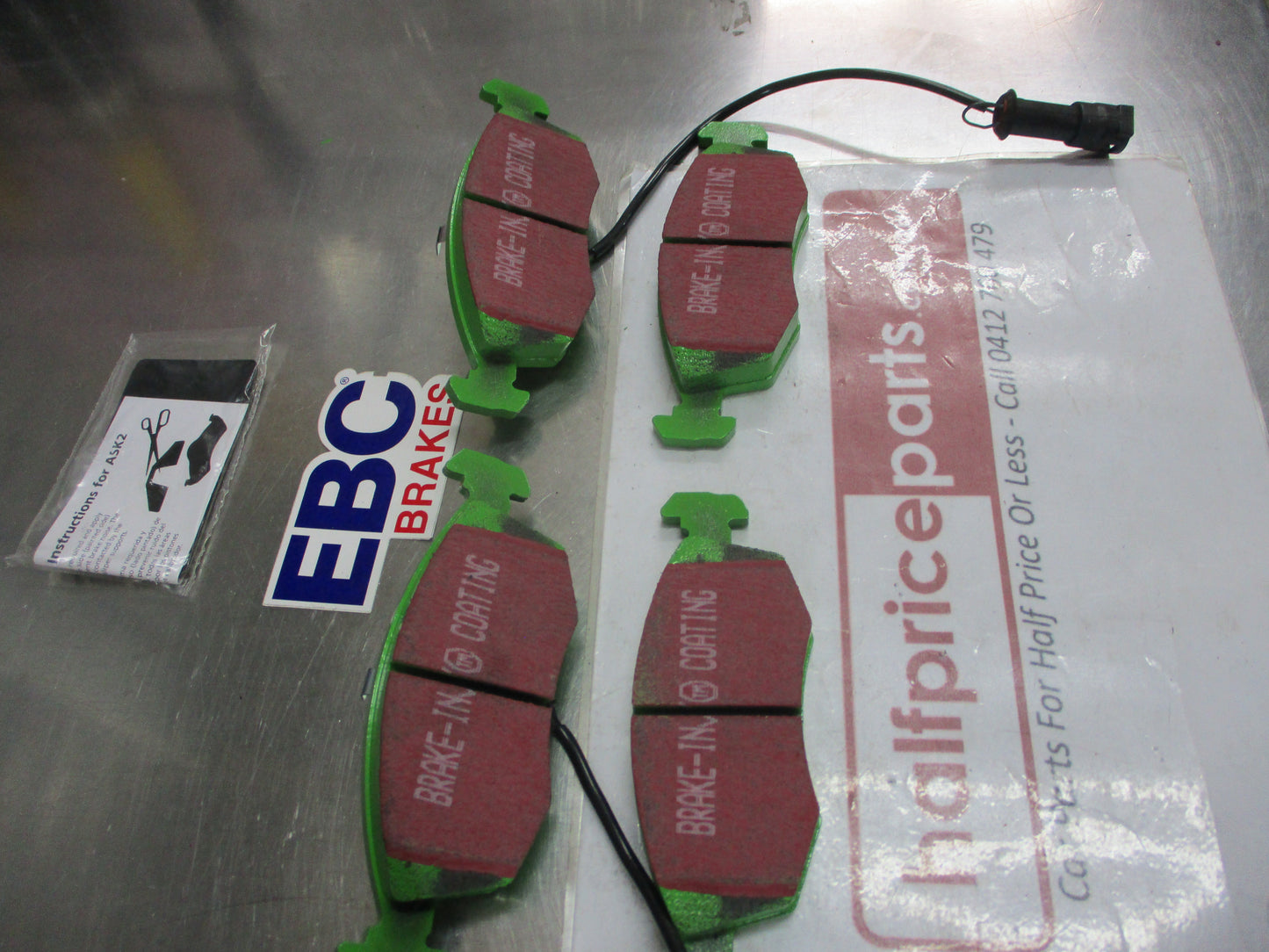EBC Greenstuff Front Pad Set Suit Ford Sierra New Part