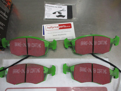 EBC Greenstuff Front Pad Set Suit Ford Sierra New Part