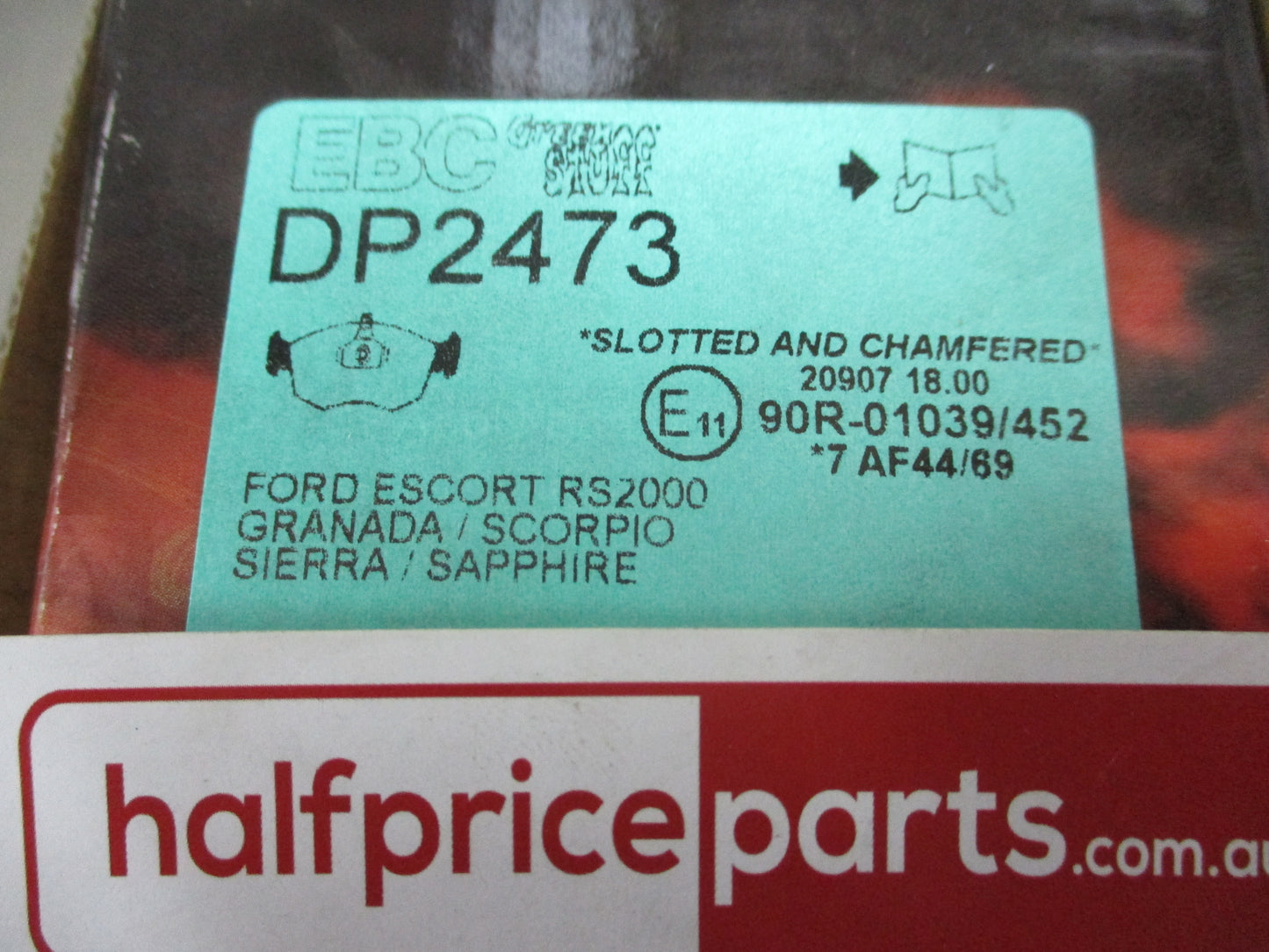 EBC Greenstuff Front Pad Set Suit Ford Sierra New Part