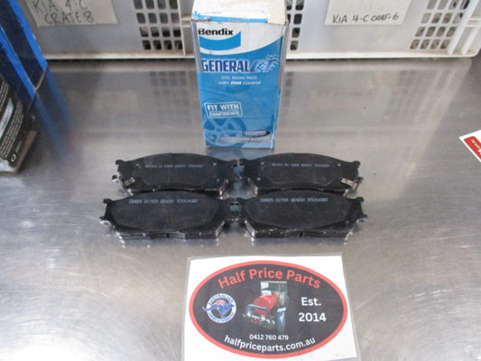 Bendix Front Brake Pads Suits Kia Rio New Part