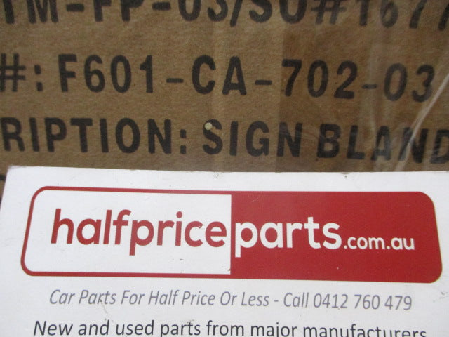 Universal LED Sign Blank You Can Customize New Part