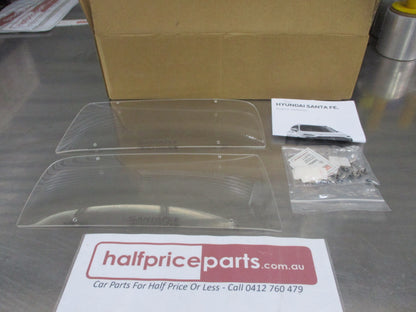 Hyundai Santa Fe Genuine Head Light Protector Kit (Clear) New Part