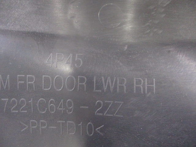 Mitsubishi Pajero QE Sport Genuine Right Hand Front Door Trim New Part