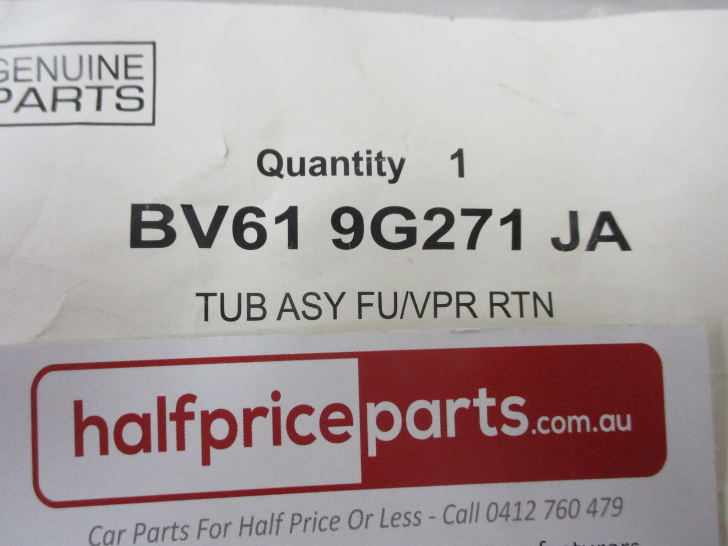 Ford Focus LW Genuine Rear Fuel Return Line 3 Piece Kit New Part