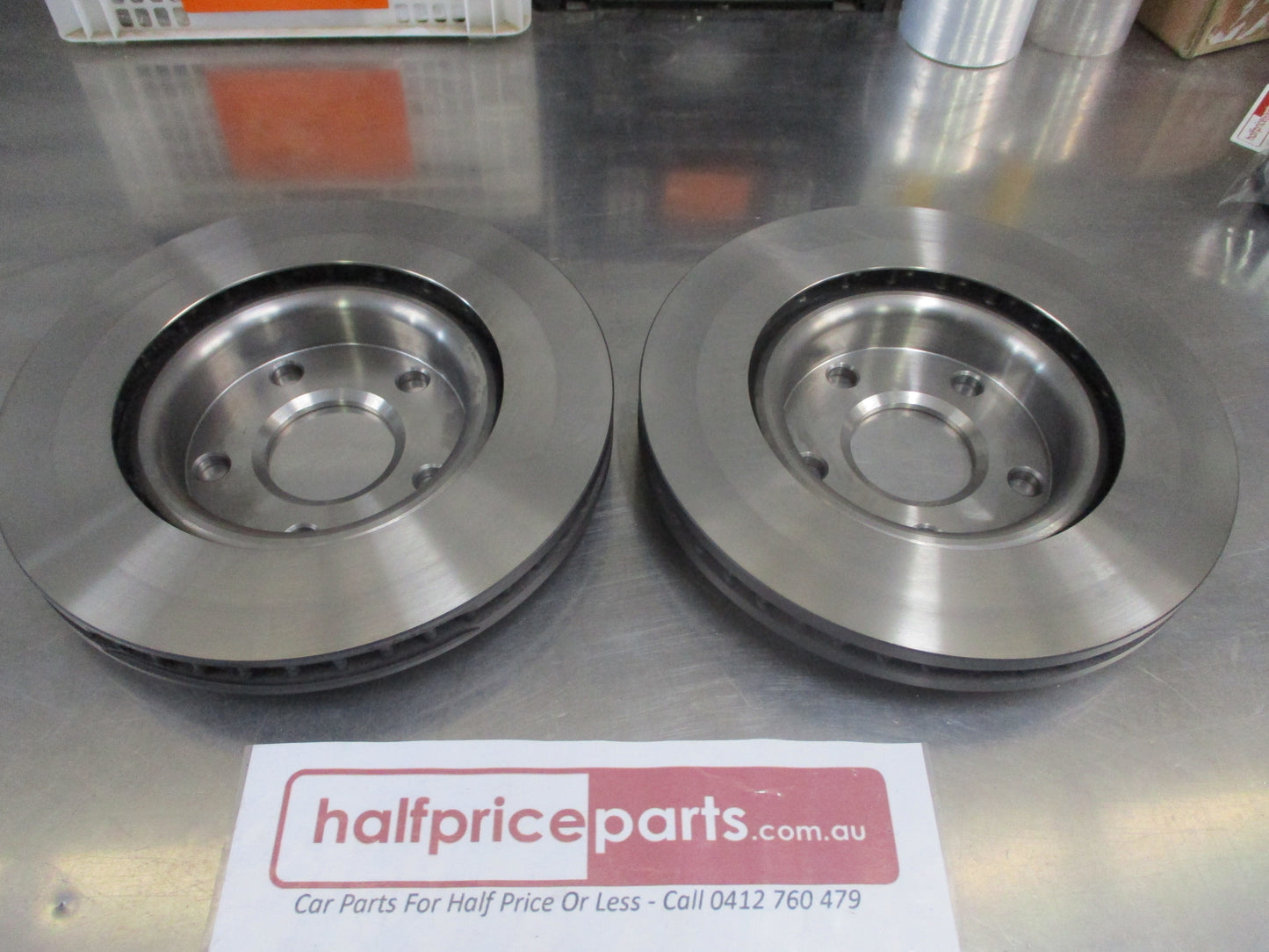 Holden VE/VF Commodore Front Disc Brake Rotors 298mm Pair 3.6Ltr V6 New Part