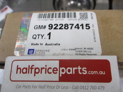 Holden VE/VF Commodore Front Disc Brake Rotors 298mm Pair 3.6Ltr V6 New Part
