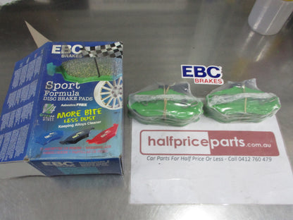 EBC Greenstuff Front Disc Brake Pad Set Suits Audi 100-200-80-90-Cabrilet-Coupe-Quattro/Ford Escort New Part