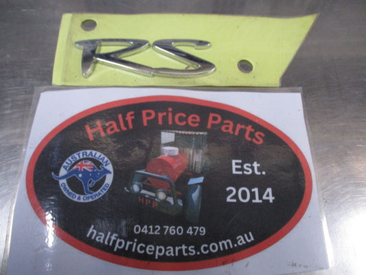 Kia Rio Genuine Chrome RS Emblem New Part