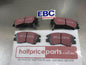 EBC Front Disc Brake Pad Set Suits Honda Civic-Integra-Legend-Prelude New Part