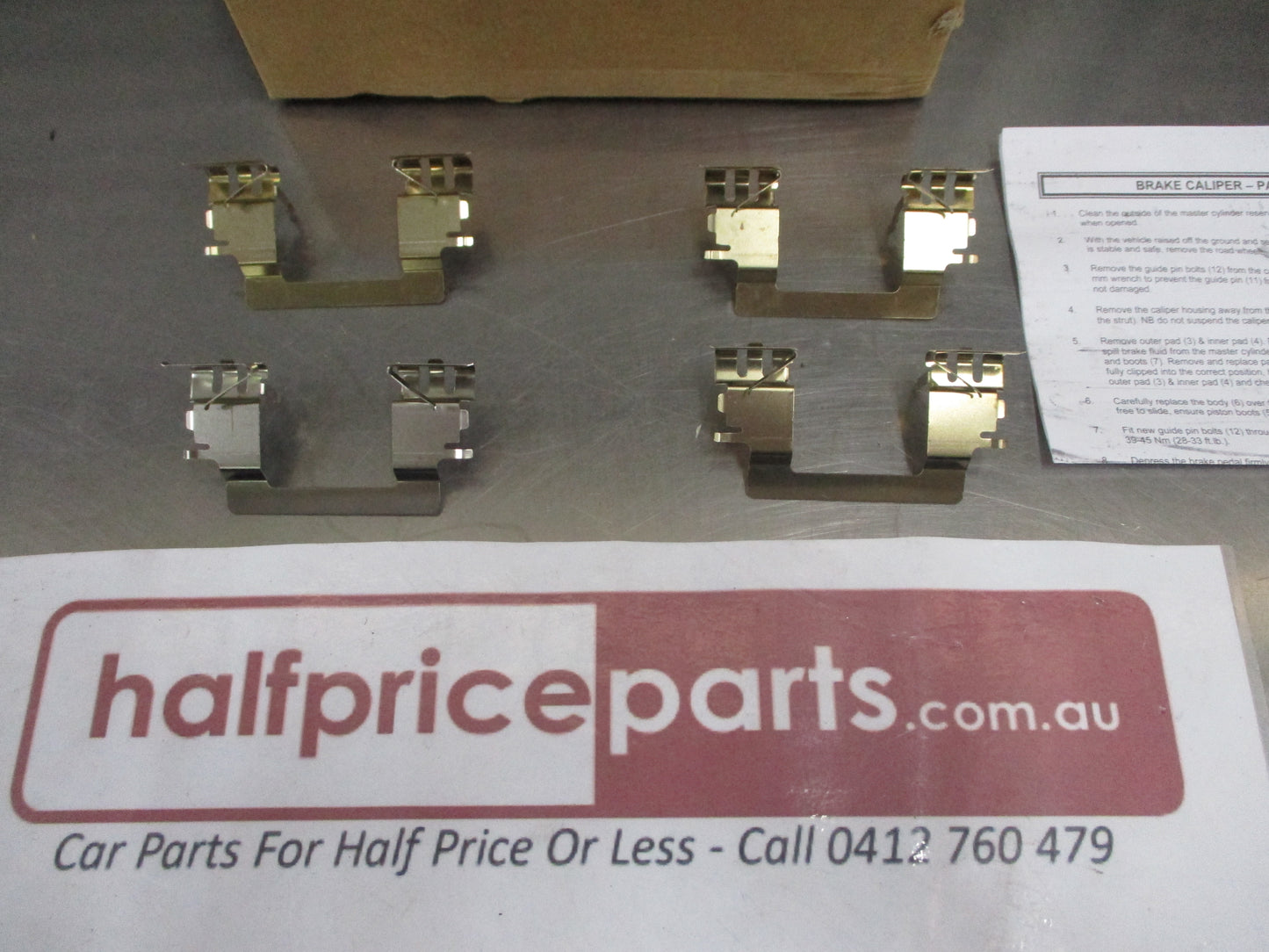 Holden VE/VF V6 Commodore Genuine Front Brake Pad Kit New Part