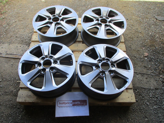 Toyota Landcruiser 300 Series Genuine Alloy Wheels Set 4 (No Caps) Used Part