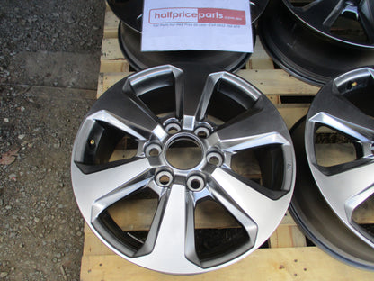 Toyota Landcruiser 300 Series Genuine Alloy Wheels Set 4 (No Caps) Used Part