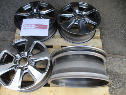 Toyota Landcruiser 300 Series Genuine Alloy Wheels Set 4 (No Caps) Used Part