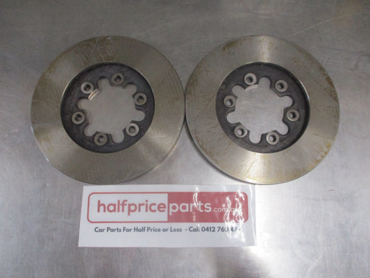 ACDelco Genuine Front Disc Vented Rotor Pair Ford Courier/Kia 2700/Mazda B-Series/BT-50 New Part