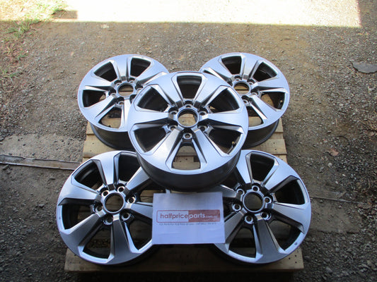 Toyota Landcruiser 300 Series Genuine Alloy Wheels Set 5 (No Caps) Used Part